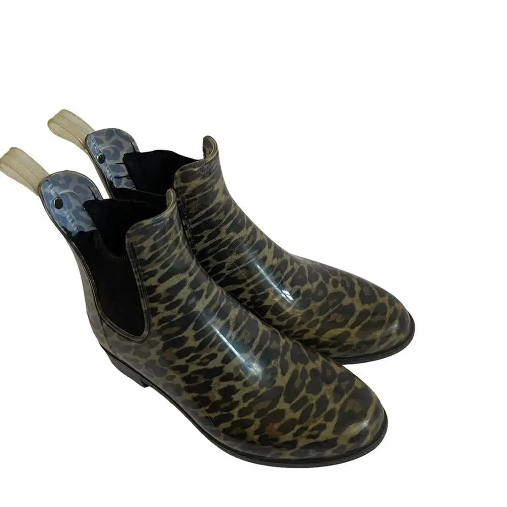 Sam Edelman Tinsley Leopard Rain Boots